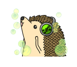 A Little Hedgehog "Harry-kun" sticker #2937342