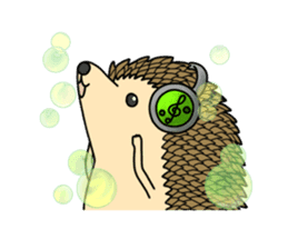 A Little Hedgehog "Harry-kun" sticker #2937342