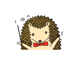 A Little Hedgehog "Harry-kun" sticker #2937344