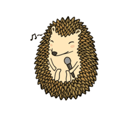 A Little Hedgehog "Harry-kun" sticker #2937345