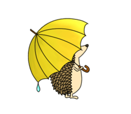 A Little Hedgehog "Harry-kun" sticker #2937355