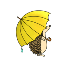 A Little Hedgehog "Harry-kun" sticker #2937355