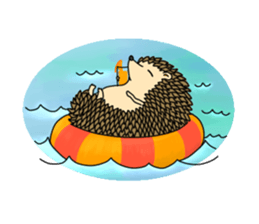 A Little Hedgehog "Harry-kun" sticker #2937358