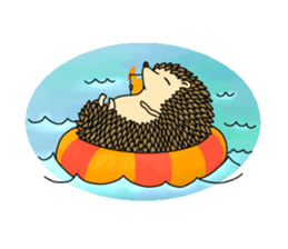 A Little Hedgehog "Harry-kun" sticker #2937358