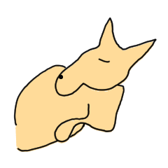 Feel so lazy kangaroo