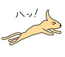 Feel so lazy kangaroo sticker #2937472