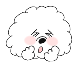 Bichon Frise pero sticker #2937535