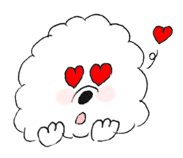 Bichon Frise pero sticker #2937539