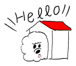 Bichon Frise pero sticker #2937561