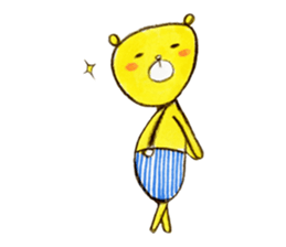 Marr cute bear sticker #2937832