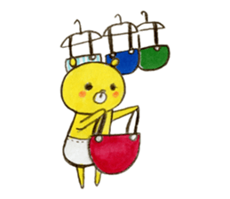 Marr cute bear sticker #2937840