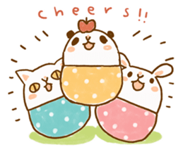 chubby ANIMALS sticker #2937903