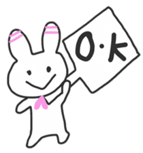 Everyday of rabbit Kyon sticker #2938008