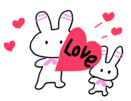 Everyday of rabbit Kyon sticker #2938009