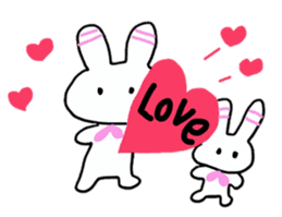 Everyday of rabbit Kyon sticker #2938009