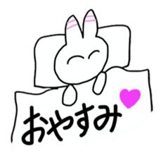 Everyday of rabbit Kyon sticker #2938024