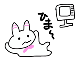 Everyday of rabbit Kyon sticker #2938028