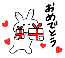 Everyday of rabbit Kyon sticker #2938033