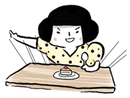 J is the Shopaholic Sister sticker #2938364