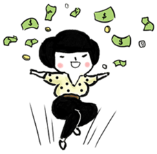 J is the Shopaholic Sister sticker #2938385