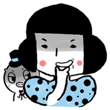 J is the Shopaholic Sister sticker #2938401