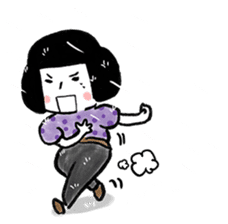 J is the Shopaholic Sister sticker #2938402