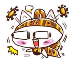 Steampunk dog Gyarovui sticker #2938448