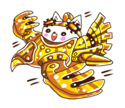 Steampunk dog Gyarovui sticker #2938456