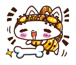 Steampunk dog Gyarovui sticker #2938460