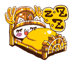 Steampunk dog Gyarovui sticker #2938462