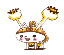 Steampunk dog Gyarovui sticker #2938473