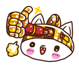 Steampunk dog Gyarovui sticker #2938479