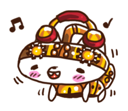Steampunk dog Gyarovui sticker #2938480