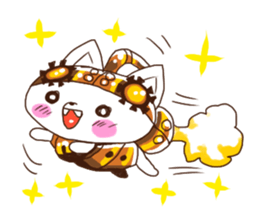 Steampunk dog Gyarovui sticker #2938481