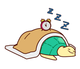 Smiling turtle sticker #2938934