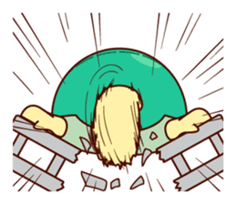 Smiling turtle sticker #2938942