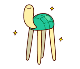 Smiling turtle sticker #2938945