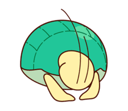 Smiling turtle sticker #2938951