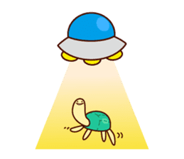 Smiling turtle sticker #2938955