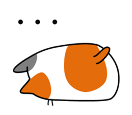 The cat which answers sticker #2939076