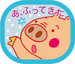 Winter season sticker #2939138