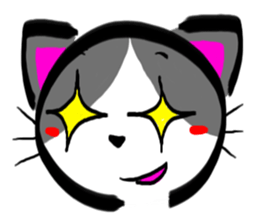 BUCHI cat Sticker(panda  bear dog  cat ) sticker #2939207