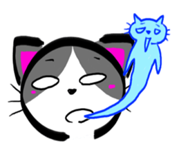 BUCHI cat Sticker(panda  bear dog  cat ) sticker #2939219