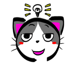 BUCHI cat Sticker(panda  bear dog  cat ) sticker #2939224