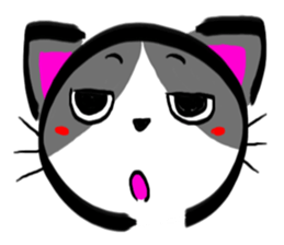 BUCHI cat Sticker(panda  bear dog  cat ) sticker #2939236