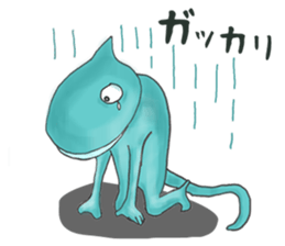 Colorful Chameleon's Sticker sticker #2939328