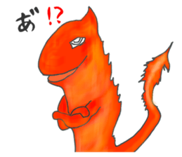 Colorful Chameleon's Sticker sticker #2939332