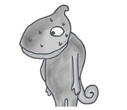Colorful Chameleon's Sticker sticker #2939341