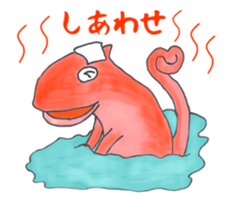 Colorful Chameleon's Sticker sticker #2939352