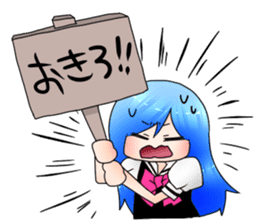 web comic "Hakoshina" stamp -Greeting- sticker #2939467